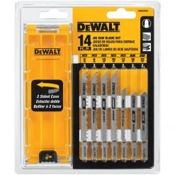 New 🤩 DEWALT Jigsaw Blades 14-Pack Set T-shank Bi-metal Jigsaw Blade Set 🔥
