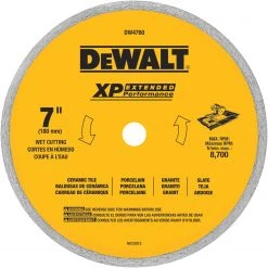 Best deal 👍 DEWALT Circular Saw Blades 7-in Wet Continuous Diamond Tile Saw Blade ⌛