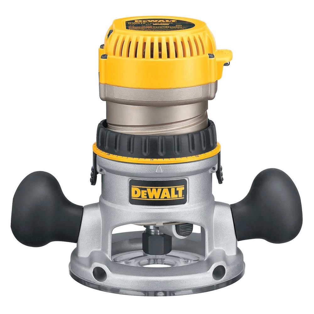 Best Sale ๐ DEWALT Routers 1/4-in and 1/2-in 2.25-HP Variable Speed Fixed Corded Router ๐ฅฐ