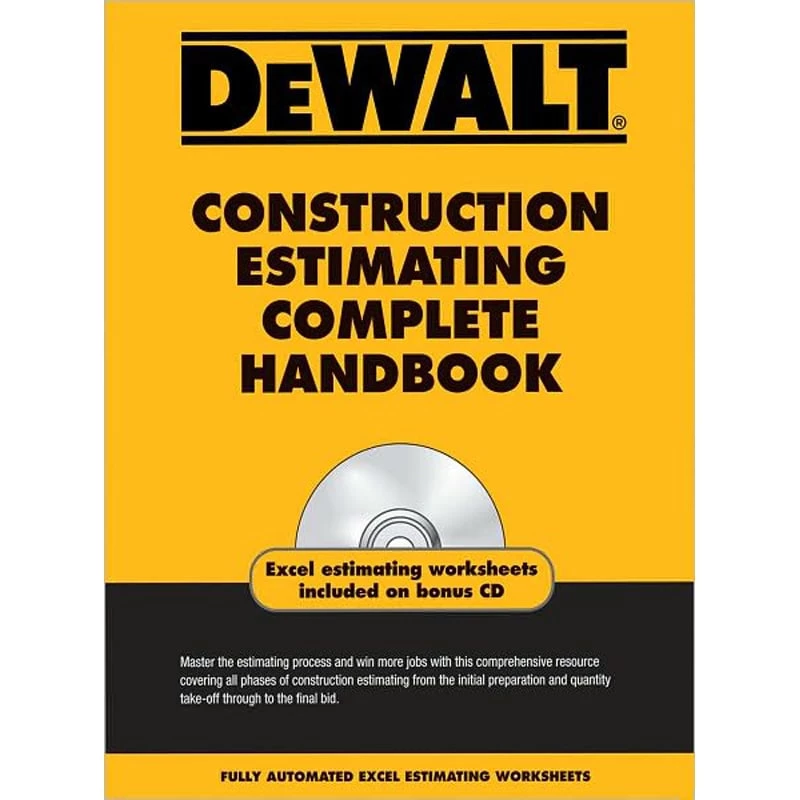 Promo ✔️ Thing Books DeWalt Construction Estimating Complete Handbook 🥰