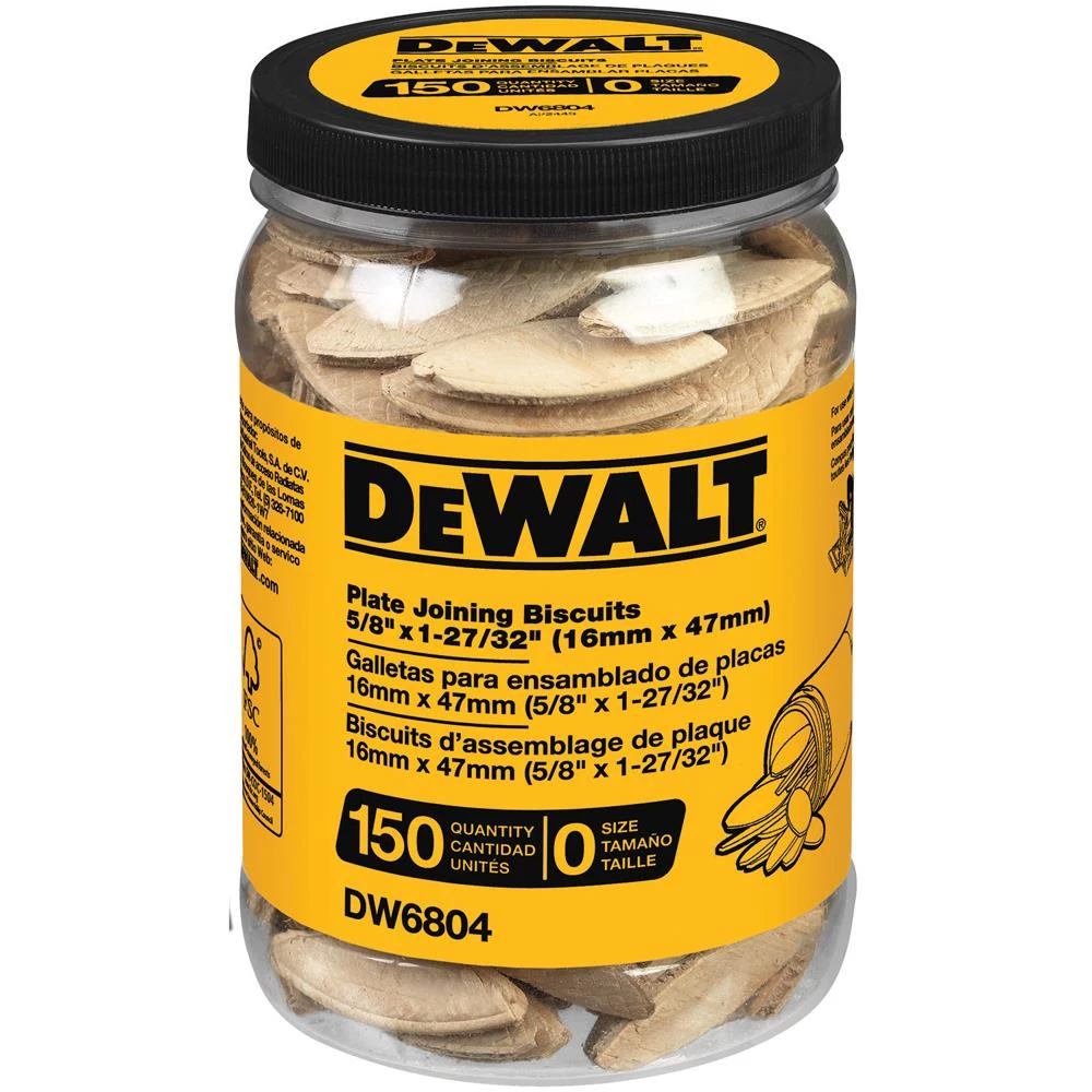 Flash Sale ❤️ DEWALT Woodworking Tool Accessories Biscuits 🎉