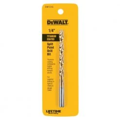 Flash Sale 🛒 DEWALT Twist Drill Bits 1/4-in 5-7/8-in Titanium Twist Drill Bit 🔥