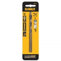 Best deal 🤩 DEWALT Twist Drill Bits Black and Gold 11/32-in 4-7/8-in Black and Gold 🧥 Coated HSS Twist Drill Bit 😍