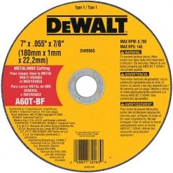 Top 10 ✔️ DEWALT Abrasive Wheels Aluminum Oxide 7-in 60-Grit Grinding Wheel 🎉