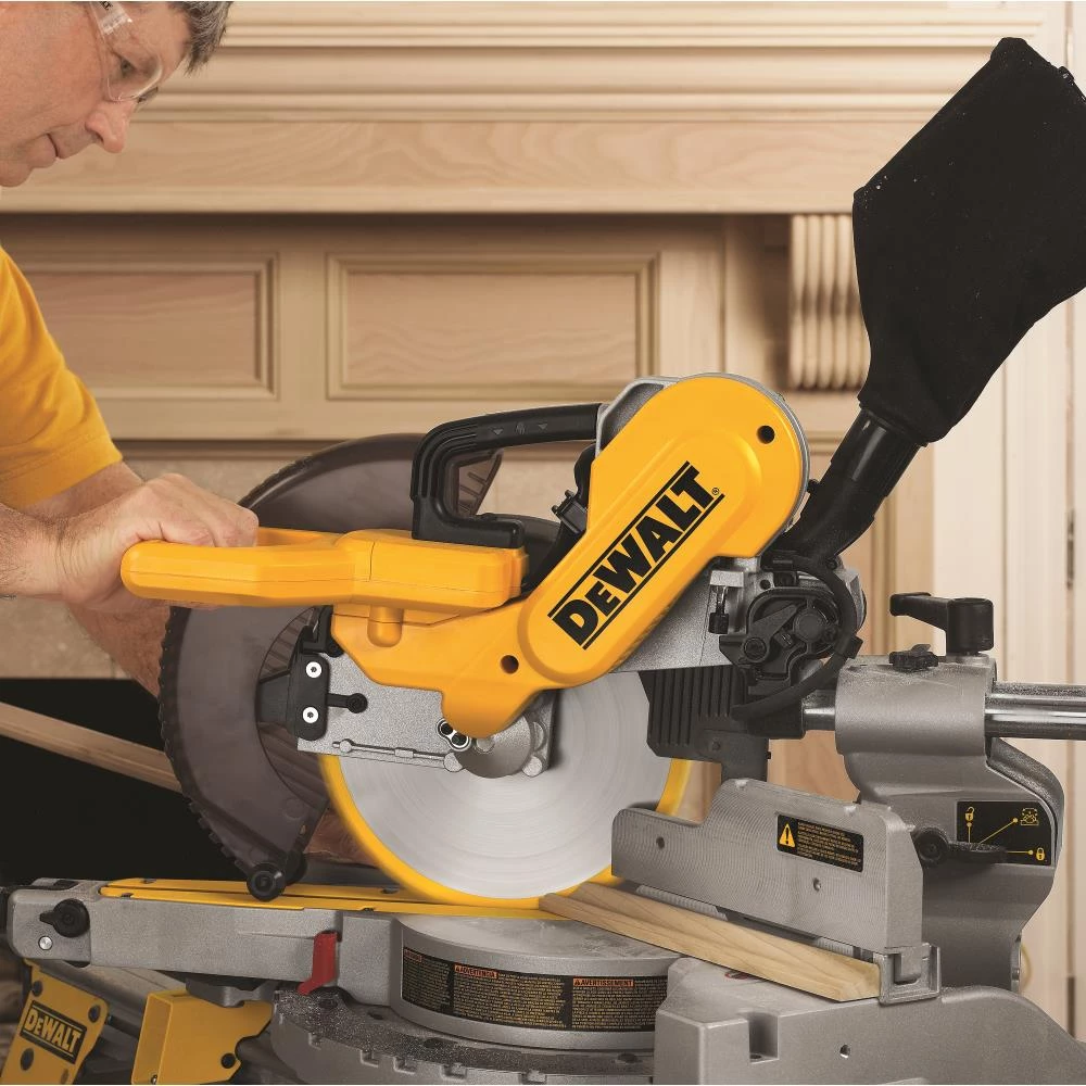 Promo 🔥 DEWALT Miter Saws 10-in 15 Amps Dual Bevel Sliding Compound Corded Miter Saw 👏 - Image 3