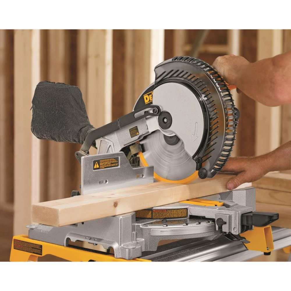 Hot Sale ๐ DEWALT Miter Saws 10-in 15 Amps Single Bevel Compound Corded Miter Saw โจ - Image 6