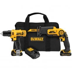 Promo 😍 DEWALT Power Tool Combo Kits 2-Tool 12-Volt Max Power Tool Combo Kit with Soft Case (2-Batteries and charger Included) 🎉