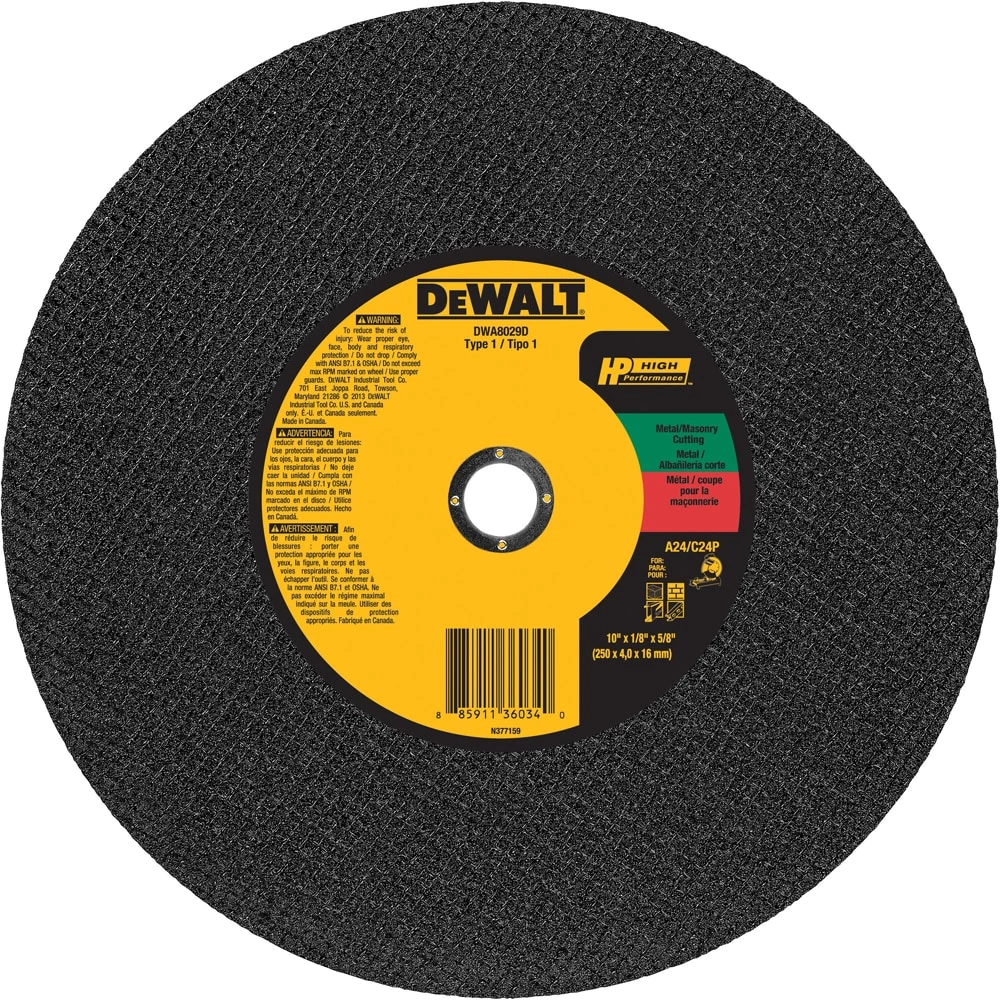 Best Pirce โญ DEWALT Abrasive Wheels Aluminum Oxide 10-in Grinding Wheel ๐