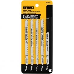 Discount 🔥 DEWALT Jigsaw Blades 5-Pack Set T-shank Bi-metal Jigsaw Blade Set ✔️