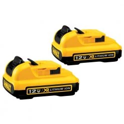 Budget 💯 DEWALT Power Tool Batteries & Chargers 12-Volt Max 2-Pack 2 Amp-Hour Lithium Power Tool Battery Kit 🥰