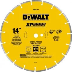 Best Sale ✔️ DEWALT Circular Saw Blades 14-in Wet or Dry Segmented Diamond Circular Saw Blade 🤩