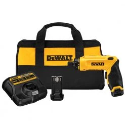 Wholesale 👏 DEWALT Cordless Screwdrivers 8-Volt 1/4-in Cordless Screwdriver (2-Batteries Included and Charger Included) ❤️