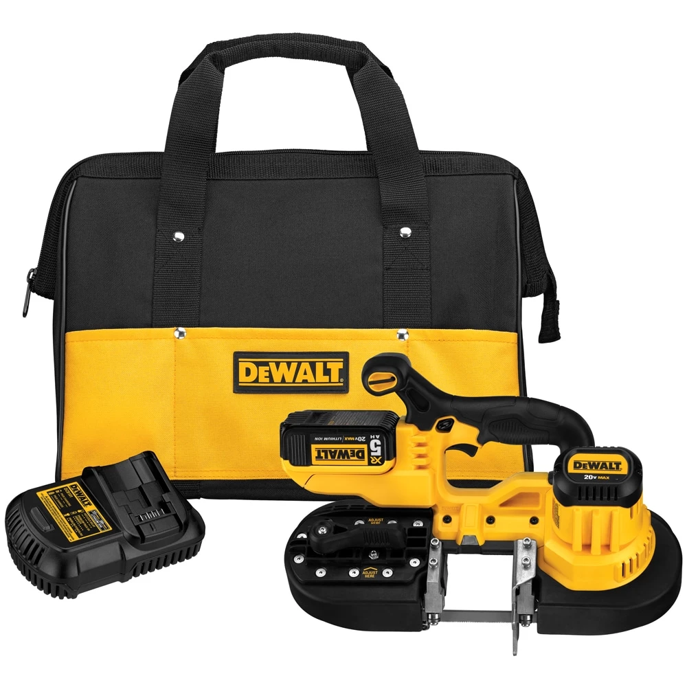 New 🥰 DEWALT Portable Band Saws 5 Amps 20-Volt 2.5-in Portable Band Saw 🌟