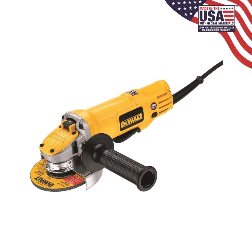 Flash Sale 😉 DEWALT Angle Grinders 4.5-in 9 Amps Paddle Switch Corded Angle Grinder 🛒