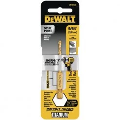 Wholesale 😍 DEWALT Twist Drill Bits 9/64-in 6-in Titanium Twist Drill Bit 😍