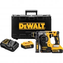Promo 😍 DEWALT Rotary 🔨 Hammer Drills 20-Volt Max-Amp 1-in SDS-Plus Variable Speed Cordless Rotary 🔨 Hammer Drill (2-Batteries Included) 🥰
