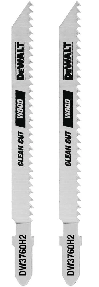 New ๐ฅฐ DEWALT Jigsaw Blades 2-Pack 4-in T-shank High-carbon Steel Jigsaw Blade ๐