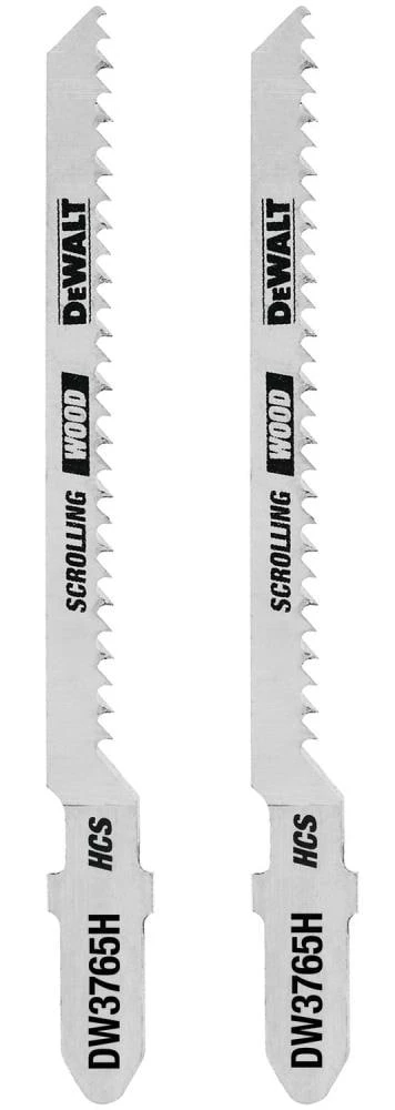 Flash Sale ❤️ DEWALT Jigsaw Blades 2-Pack 3-in T-shank High-carbon Steel Jigsaw Blade 🔔