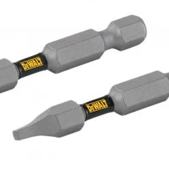 Discount ❤️ DEWALT Screwdriver Bits Tough Grip 2-in #1 Square/Robertson Steel Hex Shank Screwdriver Bit (2-Piece) 😍
