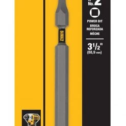 Buy 😍 DEWALT Screwdriver Bits TOUGH GRIP 3-1/2-in #2 Square/Robertson Steel Hex Shank Screwdriver Bit 🔥