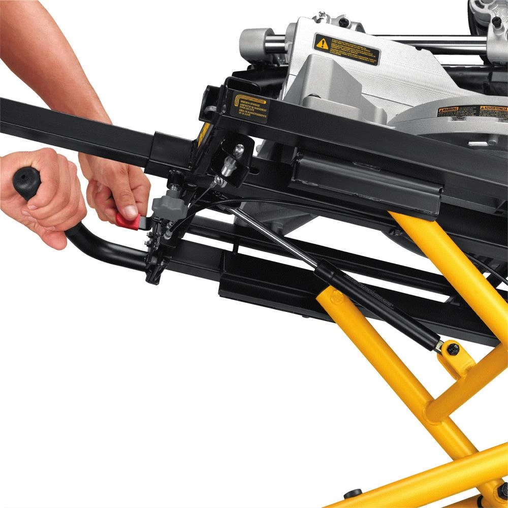Promo โ๏ธ DEWALT Saw Stands Steel Adjustable Rolling Miter Saw Stand ๐ - Image 6