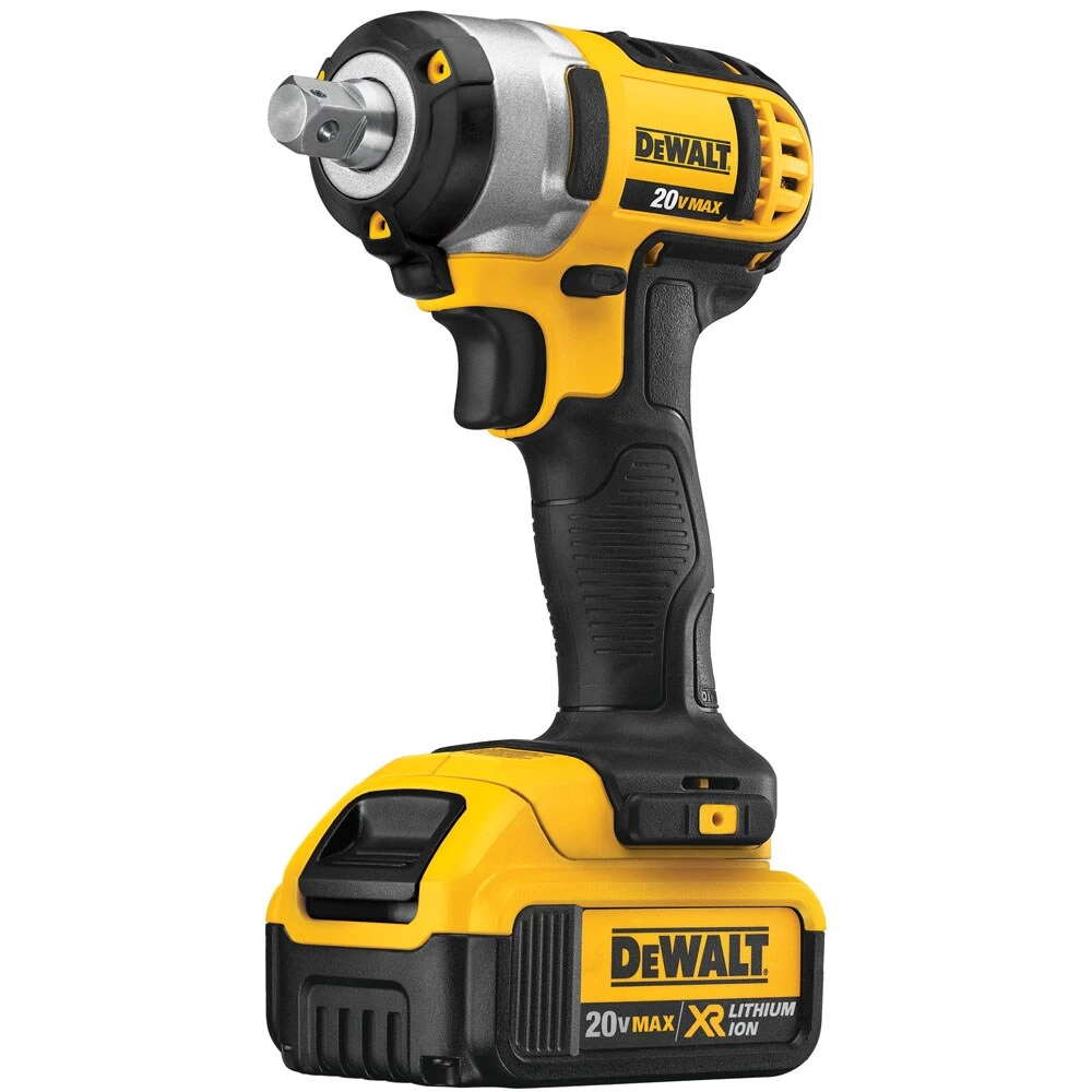 Promo ⌛ DEWALT Impact 🔧 Wrenches 20-volt Max Variable Speed 1/2-in square Drive Cordless Impact 🔧 Wrench (2-Batteries Included) ⌛ - Image 2