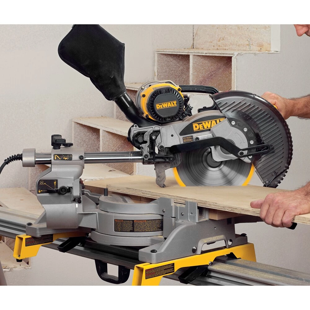 Promo 🔥 DEWALT Miter Saws 10-in 15 Amps Dual Bevel Sliding Compound Corded Miter Saw 👏 - Image 9