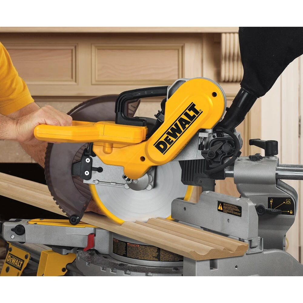 Promo 🔥 DEWALT Miter Saws 10-in 15 Amps Dual Bevel Sliding Compound Corded Miter Saw 👏 - Image 10