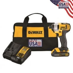 Best deal 🥰 DEWALT Impact Drivers 20-volt Max Variable Speed Cordless Impact Driver (1-Battery Included) 🛒