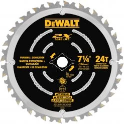 Budget 🔥 DEWALT Circular Saw Blades 7-1/4-in 24-Tooth Carbide Circular Saw Blade 🔔