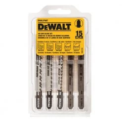 Flash Sale 😉 DEWALT Jigsaw Blades 15-Pack Set T-shank Bi-metal Jigsaw Blade Set 🔥