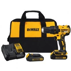 Best deal ❤️ DEWALT Drills 20-volt Max 1/2-in Brushless Cordless Drill (2-Batteries Included and Charger Included) 💯
