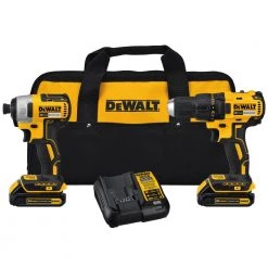 Wholesale ⭐ DEWALT Power Tool Combo Kits 2-Tool 20-Volt Max Brushless Power Tool Combo Kit with Soft Case (2-Batteries and charger Included) 😍