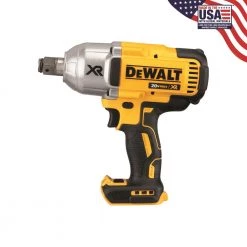 Best deal 🔥 DEWALT Impact 🔧 Wrenches XR 20-volt Max Variable Speed Brushless 3/4-in square Drive Cordless Impact 🔧 Wrench (Tool Only) ⌛
