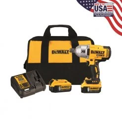 Best Pirce ๐ DEWALT Impact ๐ง Wrenches XR 20-volt Max Variable Speed Brushless 7/16-in Drive Cordless Impact ๐ง Wrench (2-Batteries Included) ๐
