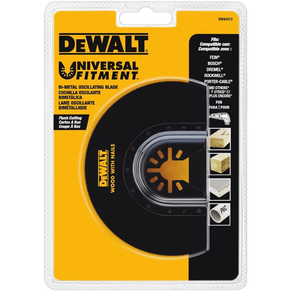 Flash Sale 🎁 DEWALT Oscillating Tool Accessories Bi-Metal Oscillating Tool Blade ✨ - Image 2