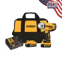 Wholesale 🔔 DEWALT Impact 🔧 Wrenches XR 20-volt Max Variable Speed Brushless 1/2-in Drive Cordless Impact 🔧 Wrench (2-Batteries Included) 🎁