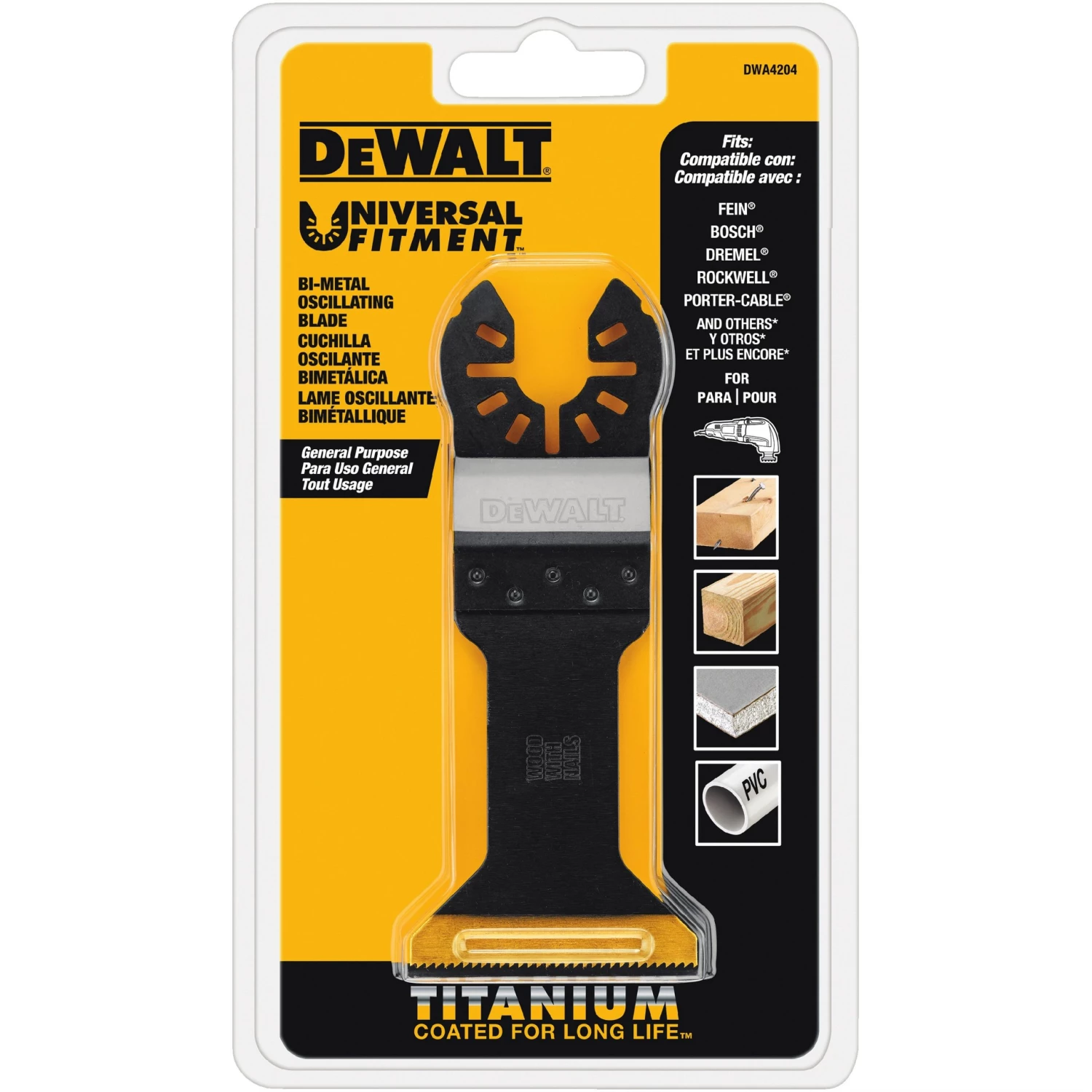 Discount ❤️ DEWALT Oscillating Tool Accessories Bi-Metal Oscillating Tool Blade ❤️ - Image 2