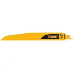 Promo 🌟 DEWALT Reciprocating Saw Blades 15-Pack Bi-Metal 9-in 6-TPI Demolition Reciprocating Saw Blade 🧨