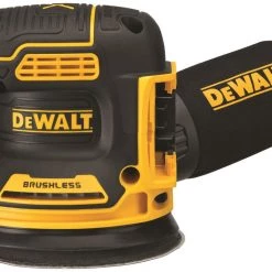 Promo 🥰 DEWALT Power Sanders 20-Volt Brushless Cordless Variable Speed Random Orbital Sander with Dust Management 🌟