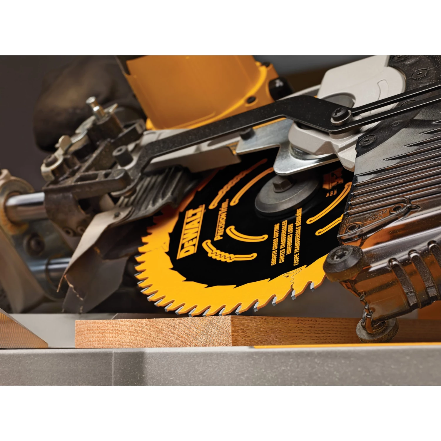 Deals ❤️ DEWALT Circular Saw Blades Precision Trim 10-in 60-Tooth Carbide Miter/Table Saw Blade 👏 - Image 2