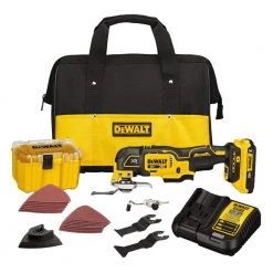 Best Pirce 🧨 DEWALT Oscillating Tool Kits XR 2-Piece Cordless Brushless 20-volt Max Variable Speed Oscillating Multi-Tool Kit with Soft Case (1-Battery Included) 🔔