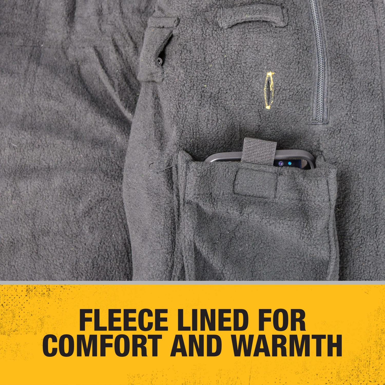 Promo ๐ DEWALT Thermals DEWALT Heated Soft Shell Deluxe Jacket - Black - 2X - Kitted with Battery/Charger ๐งจ - Image 4