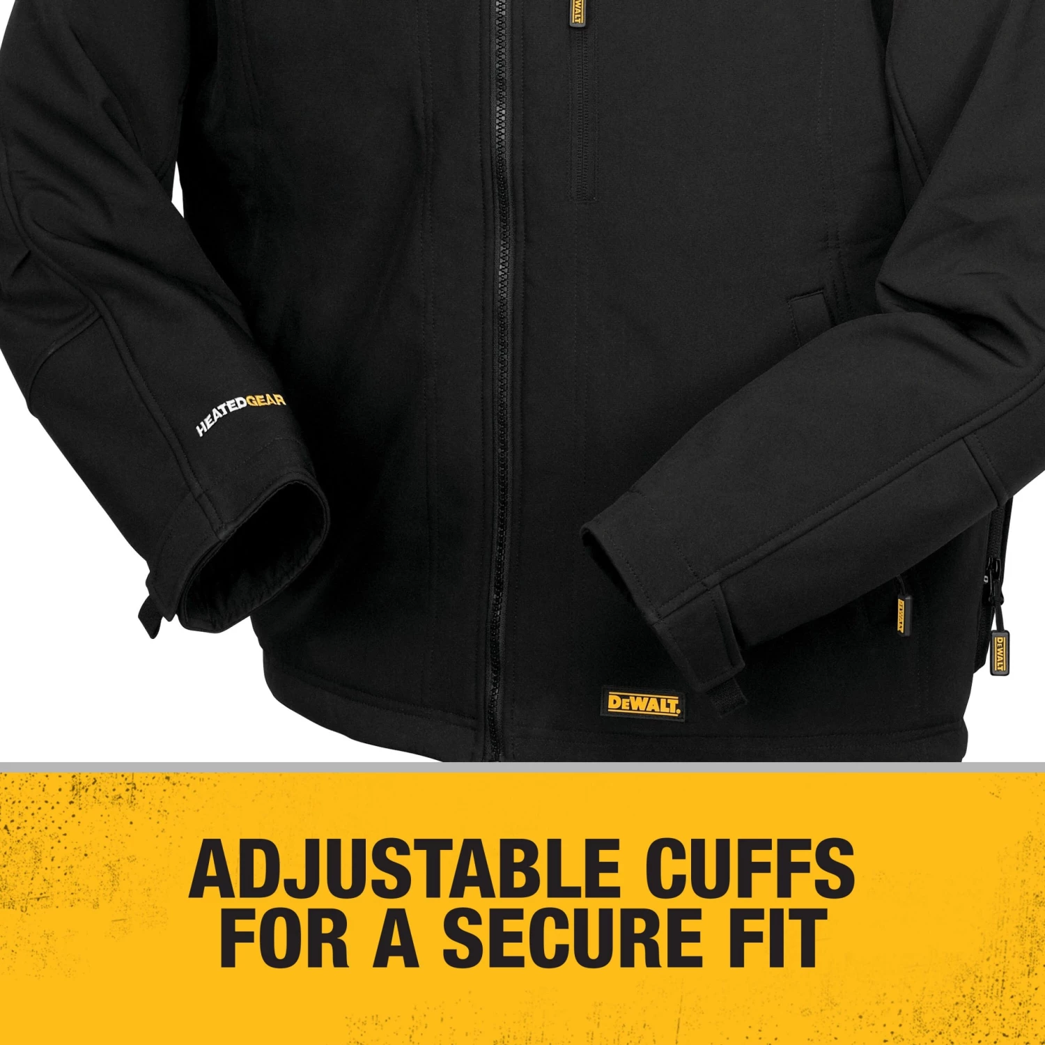 Promo ๐ DEWALT Thermals DEWALT Heated Soft Shell Deluxe Jacket - Black - 2X - Kitted with Battery/Charger ๐งจ - Image 6
