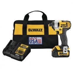 Budget ⭐ DEWALT Impact Drivers 20-volt Max 1/4-in Variable Speed Cordless Impact Driver (1-Battery Included) 🌟