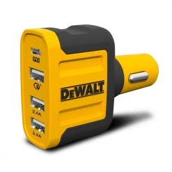 Deals 😀 DEWALT Mobile Device Chargers Type C; USB A Car Charger 😉