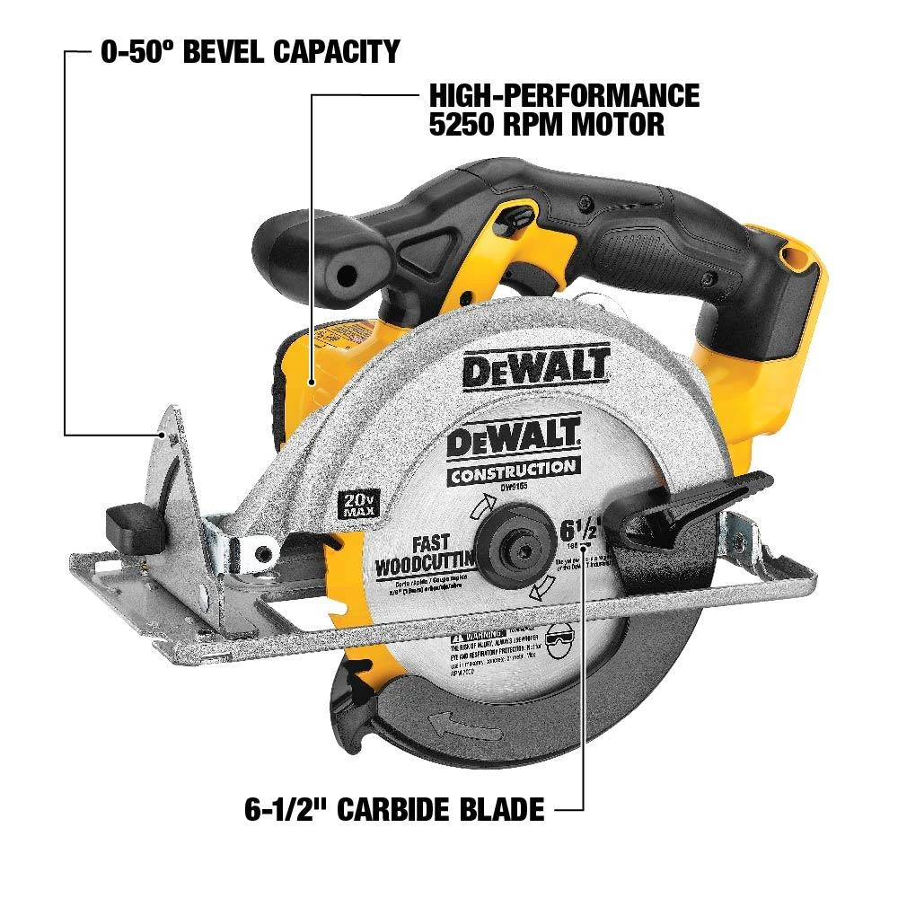 Outlet 🔔 DEWALT Power Tool Combo Kits 5-Tool 20-Volt Max Power Tool Combo Kit with Soft Case (2-Batteries and charger Included) ⌛ - Image 5