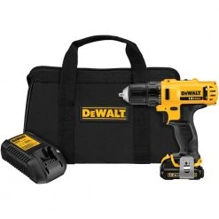 Best Pirce 🛒 DEWALT Drills 12-volt Max 3/8-in Cordless Drill (1-Battery Included and Charger Included) 😉