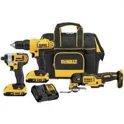 Wholesale 🔔 DEWALT Power Tool Combo Kits 3-Tool 20-Volt Max Power Tool Combo Kit with Soft Case (2-Batteries and charger Included) 😀