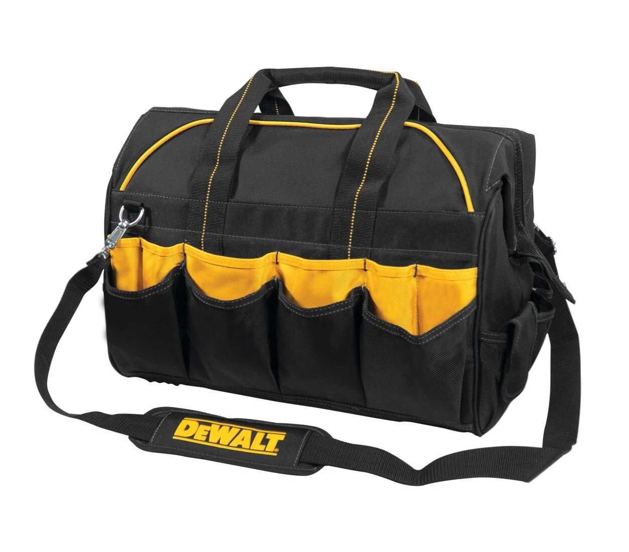 Brand new ๐ฏ DEWALT Tool Bags Black and Yellow Polyester 18-in Zippered Tool Bag ๐ - Image 3
